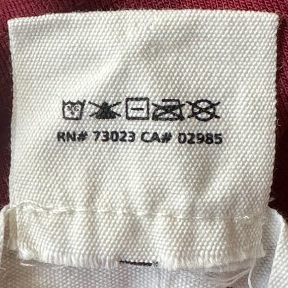 NWOT Bluenotes Short Maroon T-Shirt Dress with Back Cut-Out (Medium) - Picture 3 of 5